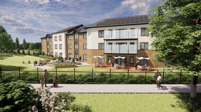 LNT Care Developments purchases 66-bed lakeside site in Halling from Aspire