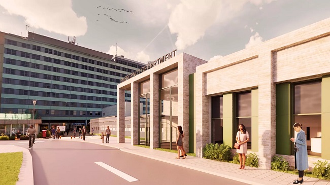 Construction underway on Pilgrim Hospital’s new emergency department