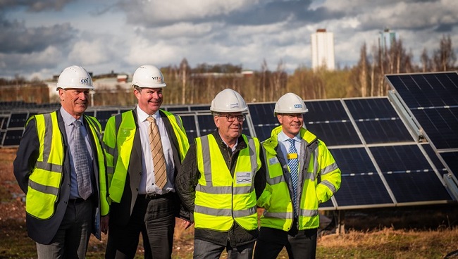 Solar farm the size of three football pitches to be operational this month