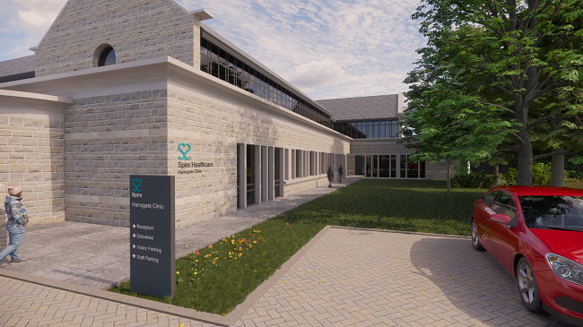 Building work begins at Spire Healthcare Harrogate Clinic