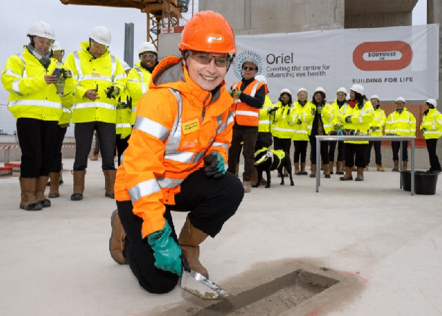 Milestone in construction of London ophthalmology centre