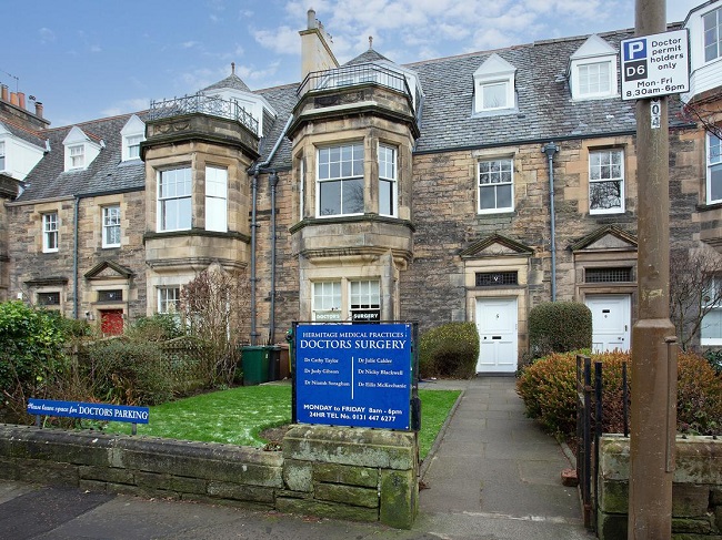 Edinburgh medical centre up for sale