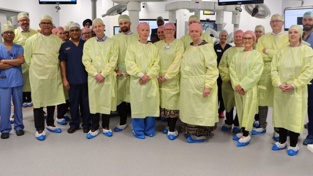 Robotic and emergency maternity surgical theatre unveiled