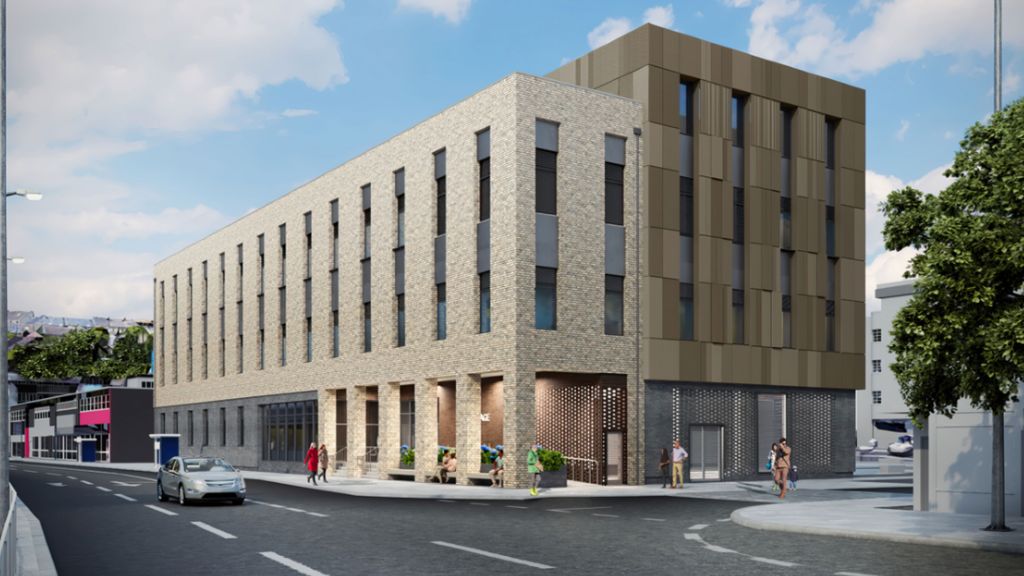 Concrete frame takes shape at Plymouth CDC