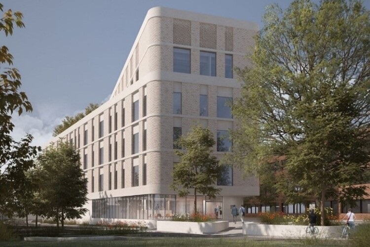 ‘Topping out’ for all-electric Ambulatory Diagnostic Centre in Isleworth