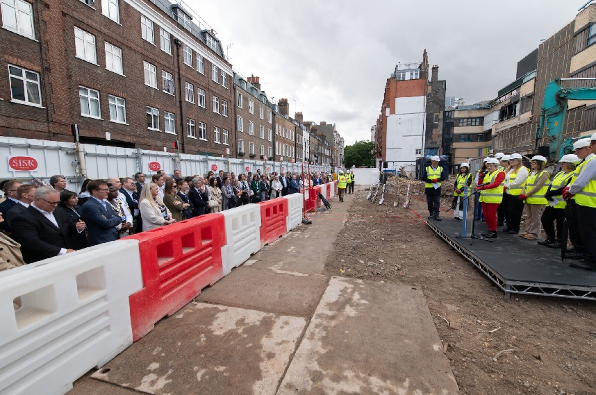 Breaking ground for GOSH Children’s Cancer Centre