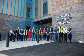 Hospital reveals opening date for new women and children’s building