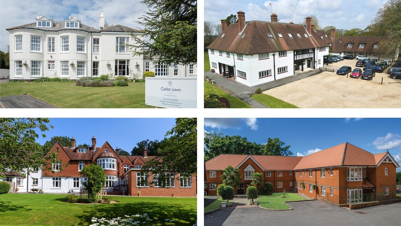 Four Hampshire care homes sold for Allegra Care
